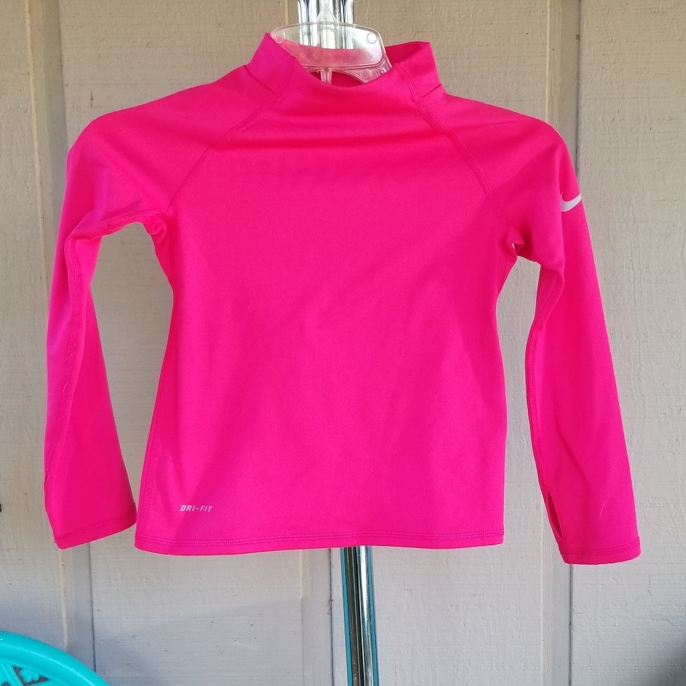 Girls Nike Fleece-lined Mock Turtle